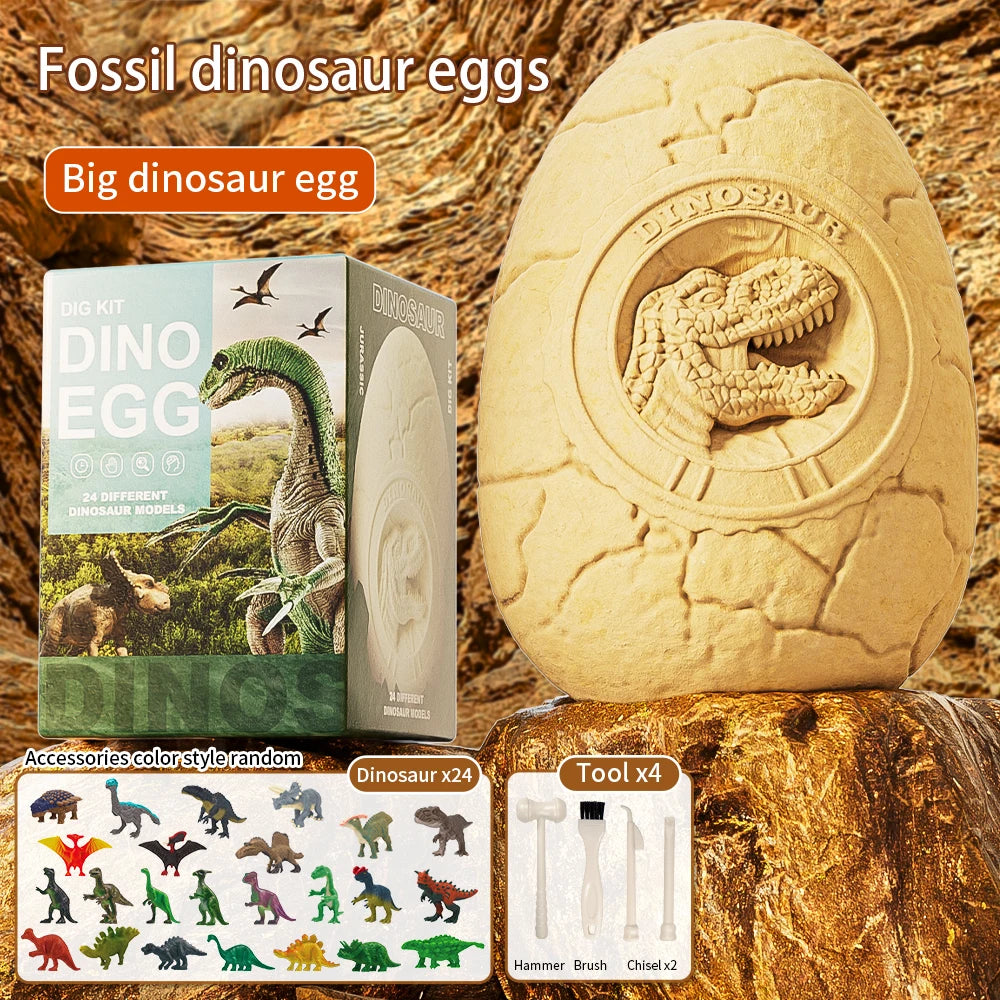 Giant Dinosaur Fossil Egg