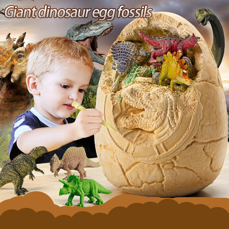Giant Dinosaur Fossil Egg