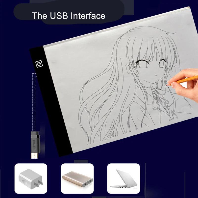 Led Drawing Copy Pad